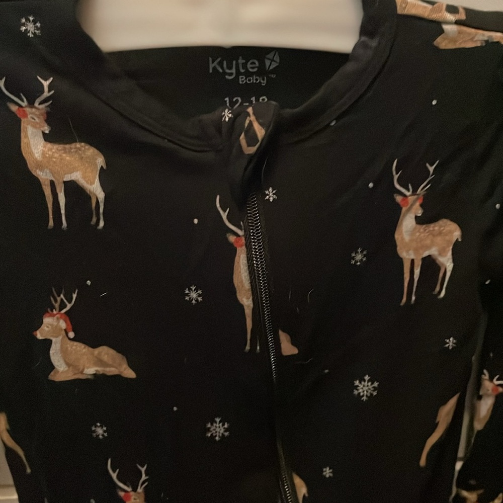 Kyte 12-18m deer romper winter 2023